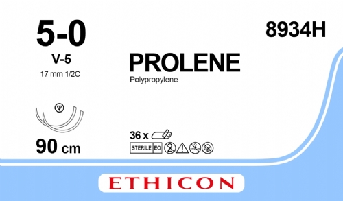 PROLENE Polypropylene Suture<br/>Size: PROLENE<br/>Colour: 5-0<br/>Style: non cutting