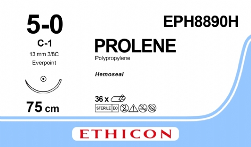 PROLENE Polypropylene Suture With EVERPOINT Technology & HEMOSEAL Technology