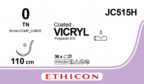 Ethicon VICRYL PLUS 110cm Suture - JC515H
