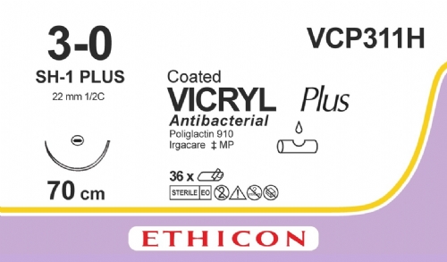 COATED VICRYL Plus Antibacterial (polyglactin 910) Suture