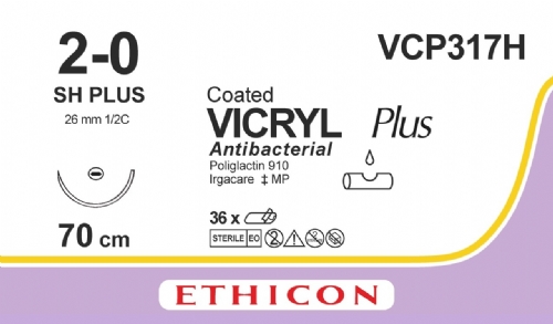 COATED VICRYL Plus Antibacterial (polyglactin 910) Suture