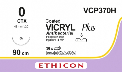 COATED VICRYL Plus Antibacterial (polyglactin 910) Suture