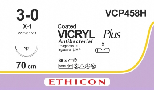 COATED VICRYL Plus Antibacterial (polyglactin 910) Suture