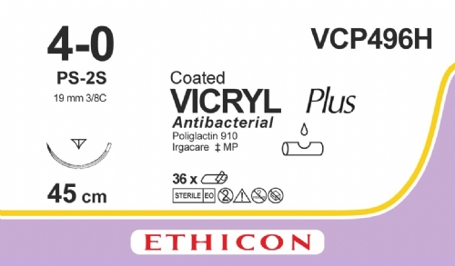 COATED VICRYL Plus Antibacterial (polyglactin 910) Suture