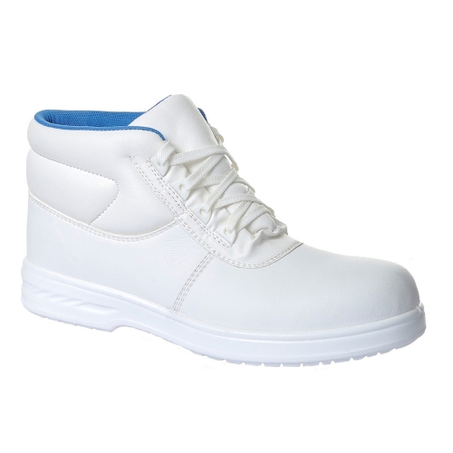 Portwest Steelite Albus S2 White Laced Safety Boot with Steel Toe Cap