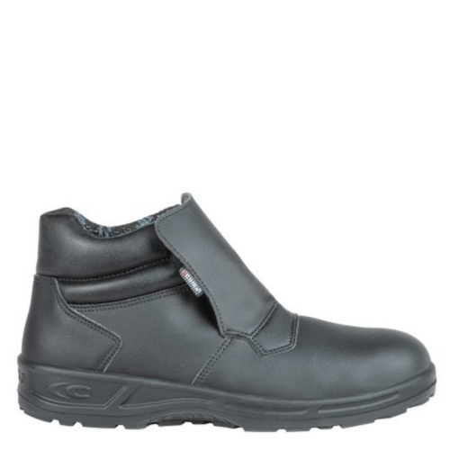 Cofra Lamar Black Slip-On Safety Boot with Steel Toe Cap