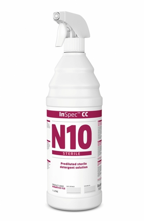 InSpec N10 Alkaline Cleanroom Detergent Solution (Non-Sterile) | GMP Cleaning Detergent