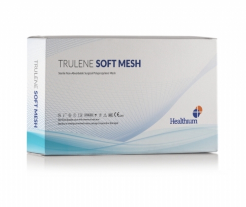 Q-close TRULENE Soft Hernia Mesh – 12 cm × 15 cm – Non-Absorbable Polypropylene Soft Surgical Mesh (Box of 4)